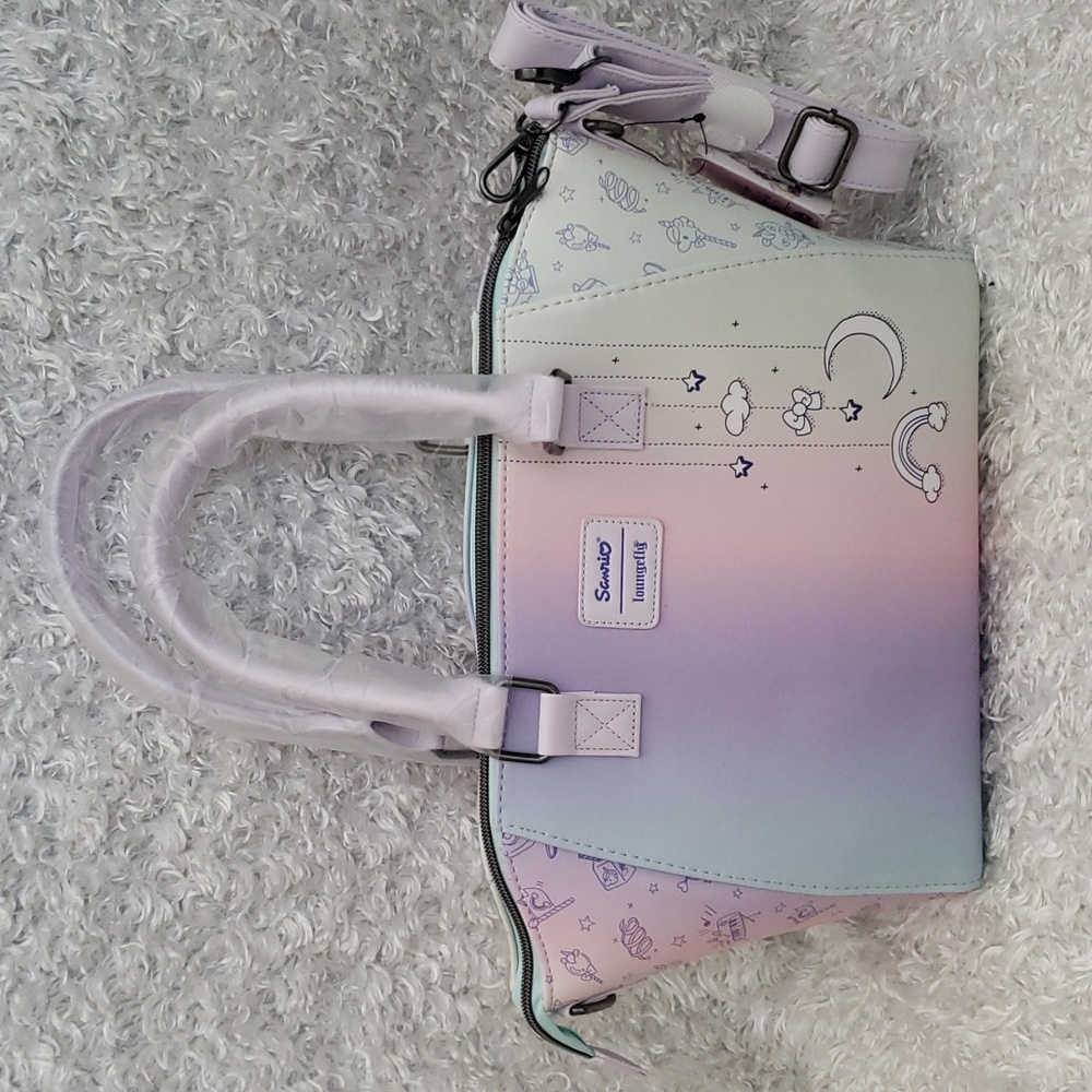 NWT Loungefly Hello Kitty and Friends satchel crossbody bag - Picture 3 of 12
